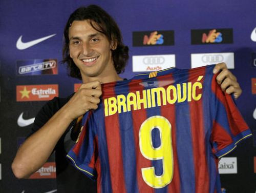 Ibrahimovičs oficiāli pievienojas "Barcelona"