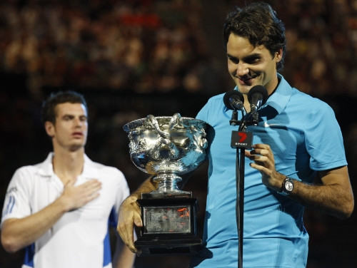 Federers: "Mareja uzvara "Grand Slam" turnīrā ir laika jautājums"