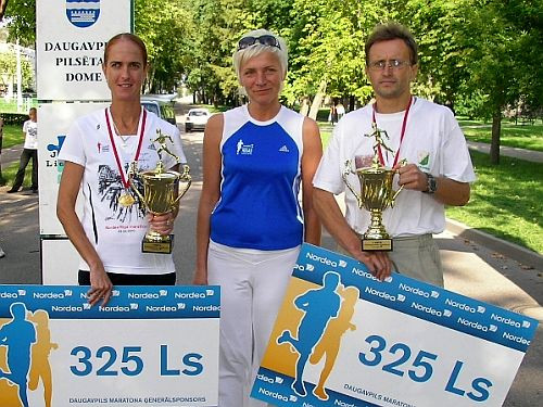 Daugavpils maratonā uzvar amerikāniete un lietuvietis