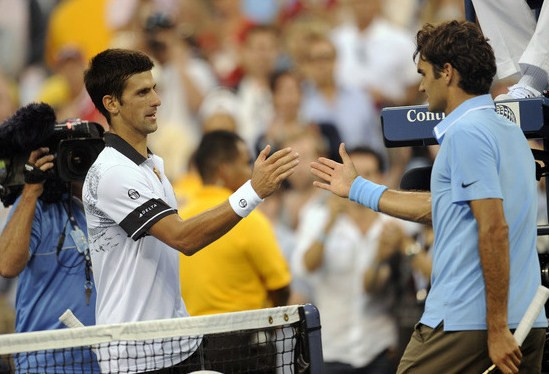 Federers un Džokovičs grauj pretiniekus un tiksies pusfinālā