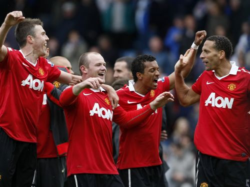 "Manchester United" nodrošina 19. titulu Anglijā un jaunu rekordu