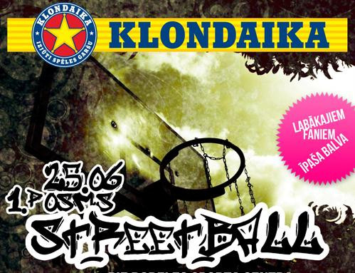 ''Klondaikas Streetball'' turnīrs Dobelē - 25. jūnijā