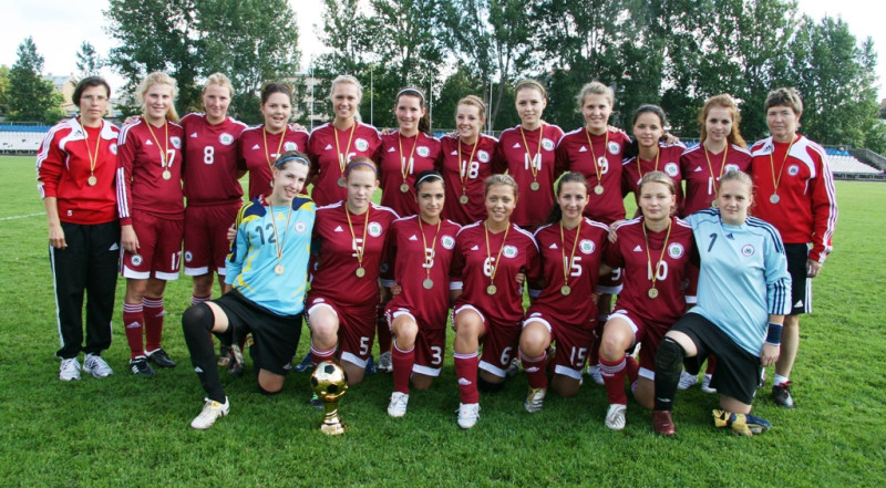 U-19 meiteņu futbola izlase UEFA Eiropas čempionāta kvalifikācijas turnīrā Latvijā