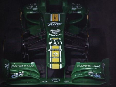 Kā pirmie jauno F1 modeli prezentē ''Caterham''