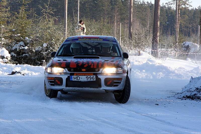 Rallijsprintā jauni uzvarētāji