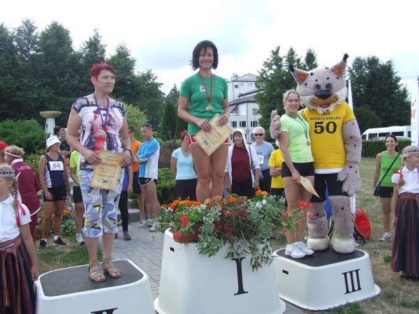 Jubilejas, 50. Latvijas sporta veterānu sporta spēļu sacensības vieglatlētikā Jēkabpilī