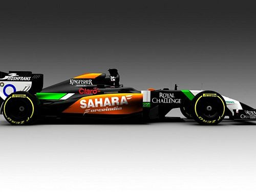 "Force India" prezentē jauno F1 auto krāsojumu