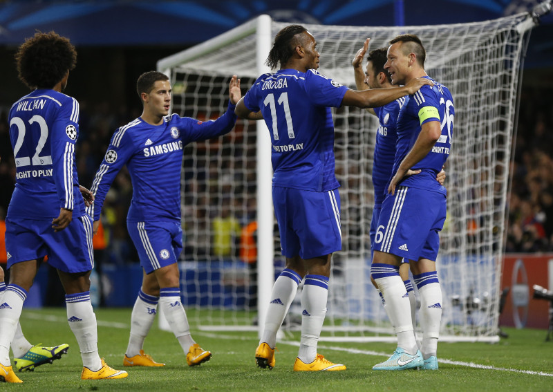 "Chelsea" gūst sešus vārtus, "Schalke" dramatiska uzvara kompensācijas laikā
