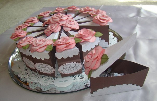 Radoša ideja: Papīra torte gardumu iesaiņošanai