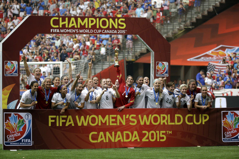 Sieviešu futbola PK fināls sasniedz TV rekordu Amerikas sportā