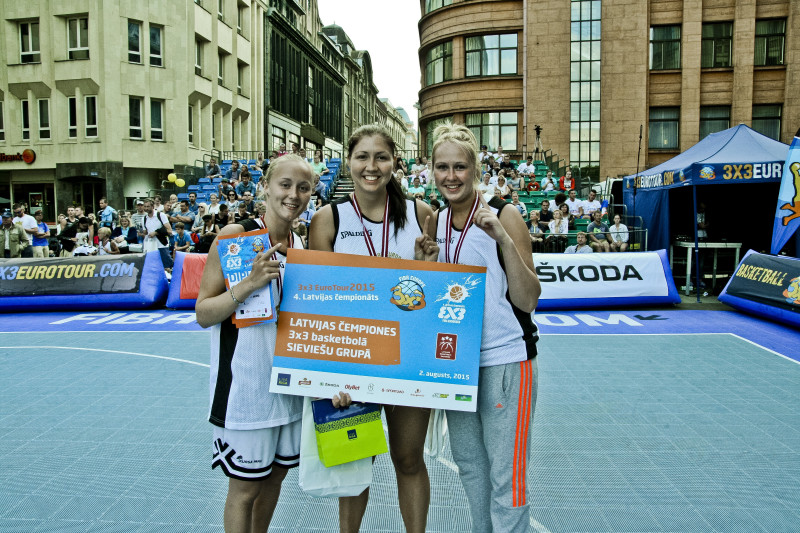 3x3 basketbols: Latvijas 4.čempionāta laureāti