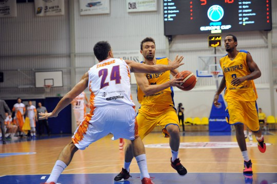 "Ventspils" pēdējā ceturtdaļā nokārto uzvaru FIBA Eiropas kausa spēlē