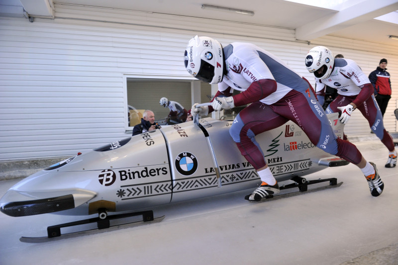 Eiropas kausa posms Siguldā pulcēs bobslejistus un skeletonistus no 18 valstīm