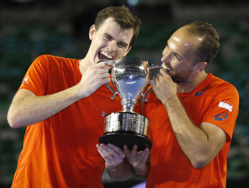 Mareja brālis kopā ar Suaresu uzvar "Australian Open" dubultspēļu turnīrā