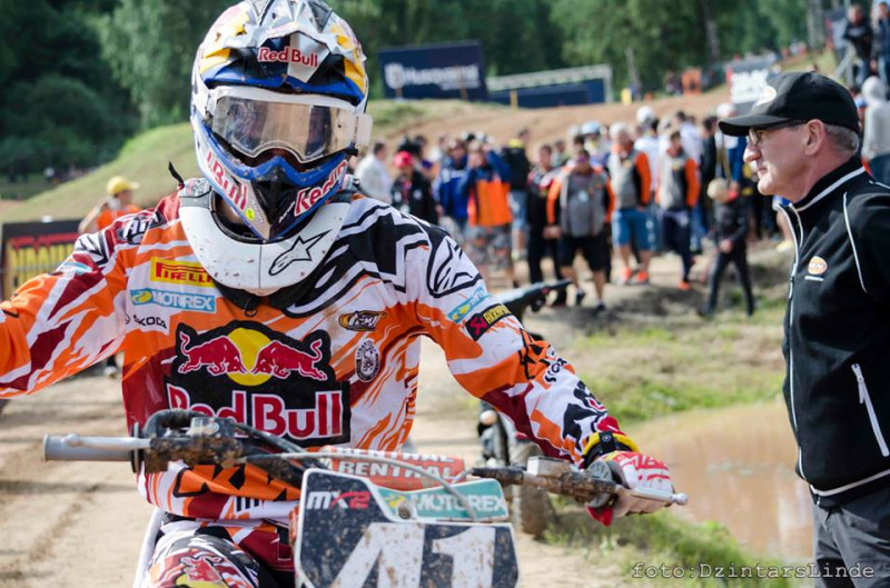 Pasaules MX2 vicečempions Pauls Jonass startēs Aizputes LČMX