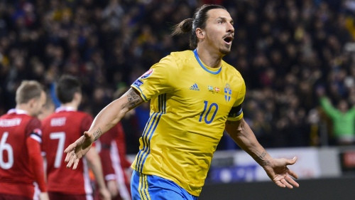 Zviedrija nosauc sastāvu "Euro 2016" ar Ibrahīmoviču priekšgalā