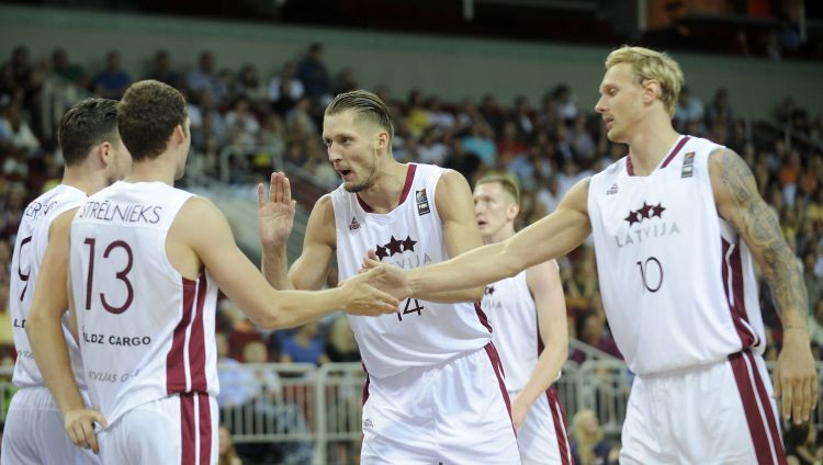 Latvija pret Japānu Rio atlases turnīra ievadā