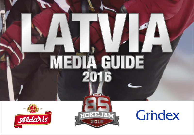 Latvijas hokeja izlases rokasgrāmatas (Media Guide)