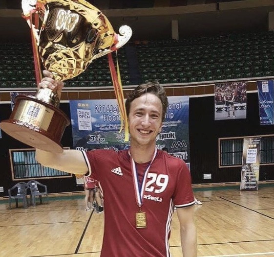 Valmierietis Beķeris uzvar florbola turnīrā Korejā