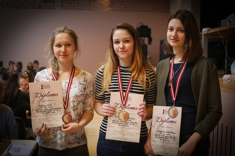Aizvadīts Latvijas čempionāts šahā jauniešiem