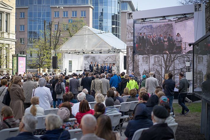 Latvijas Nacionālais mākslas muzejs gadu pēc atklāšanas