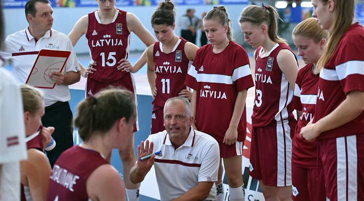 U-18 meitenēm viena laba ceturtdaļa un zaudējums pret Lietuvu