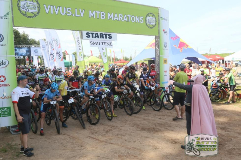 Muižnieks un Jaunslaviete uzvar “Vivus.lv MTB maratona” 5.posmā Smiltenē