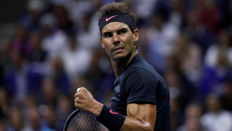 Nadals uzvaras attālumā no visu laiku vieglākā "Grand Slam" titula