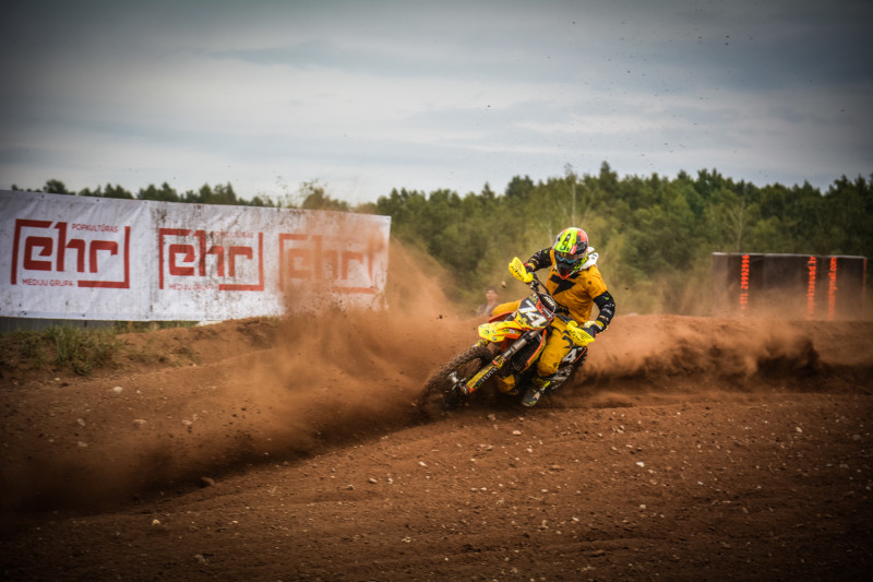 Latvijas Nacionālā Reģionu kausa motokrosā finālā uz starta arī Līvs un Freibergs