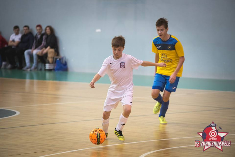 Startēs Latvijas jaunatnes telpu futbola čempionāts