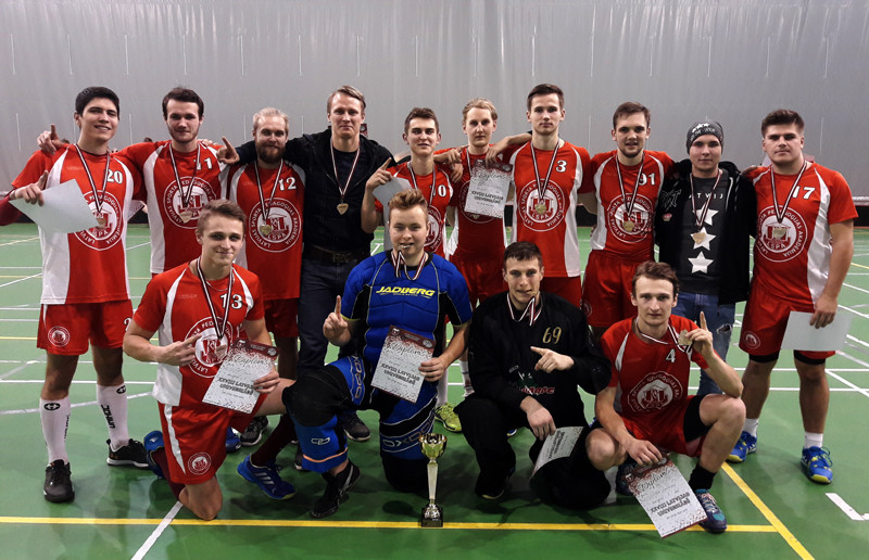 Latvijas Universiādes florbola turnīrā uzvar LSPA