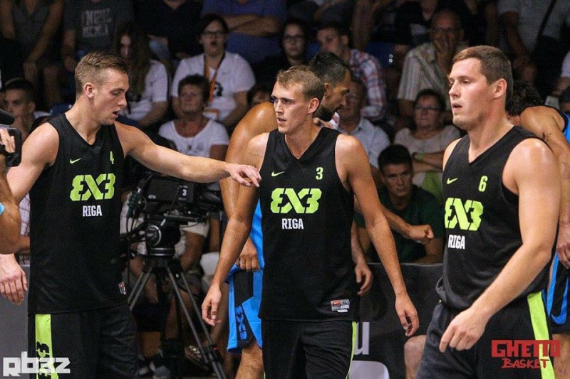 3x3 basketbolisti apstājas sezonas pirmā "Challenger" turnīra pusfinālā