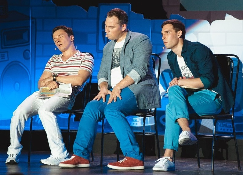 Šosestdien Rīgā Comedy Club rezidenti - trio “Smirnovs, Ivanovs, Soboļevs”