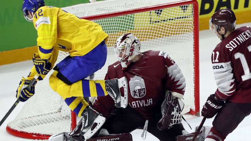 Sīvā cīņā Latvija piekāpjas Zviedrijai un čempionātu noslēdz astotajā vietā