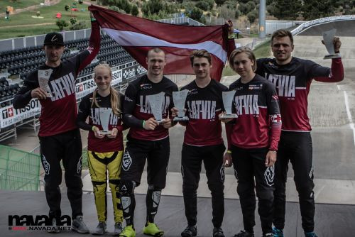 Latvijai septītā vieta pasaules BMX čempionāta medaļu vērtējumā