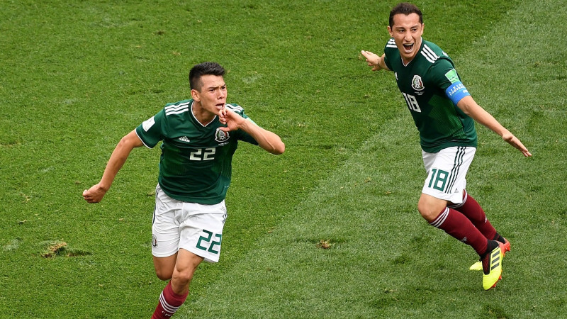 Zibenīgie meksikāņi pirmajā spēlē sagādā aukstu dušu čempionei Vācijai