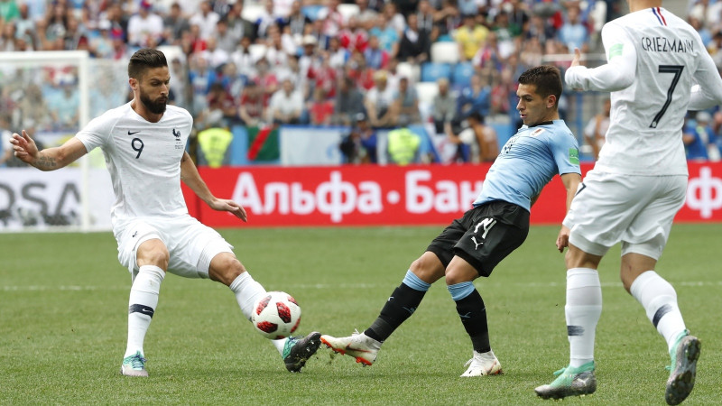 Teksta tiešraide: Urugvaja - Francija 0:2 (spēle galā)