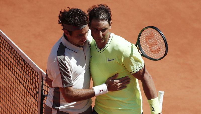 Nadals sesto reizi Parīzē uzvar Federeru un sasniedz 12. finālu