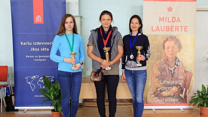 Latvijas čempionātā ātrajā šahā uzvar Neikšāns un Rogule