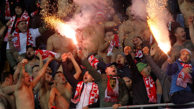 Polijas fanu viesošanās Rīgā aizritējusi bez īpašiem starpgadījumiem