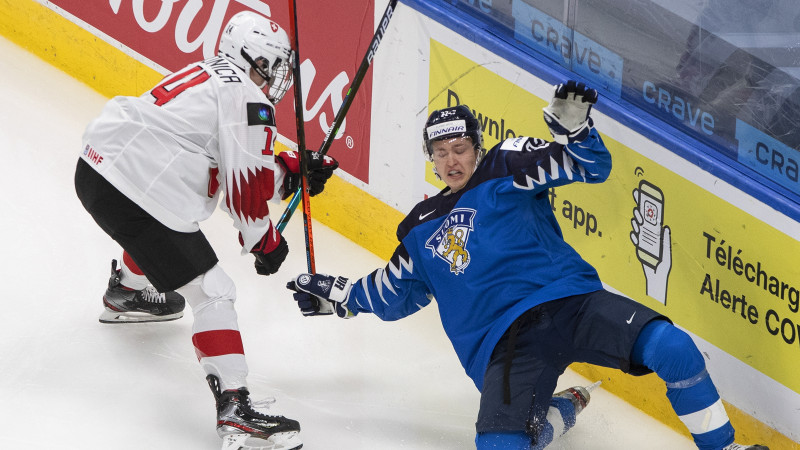 Somijas U20 hokejisti atspēlējas un pārliecinoši pieveic Šveici
