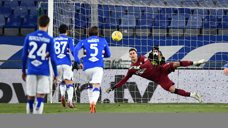 "Sampdoria" atspēlējas un pieveic "Udinese", Turīna turpina grimt