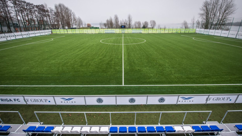 "Riga" Mežaparkā noslēgusi stadiona izbūvi, sestdien tajā notiks Virslīgas spēle