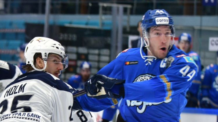 Kazahstānas izlases aizsargam otrā lielākā alga Kontinentālajā hokeja līgā