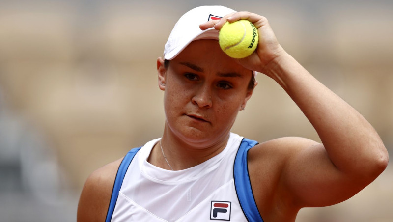 WTA ranga līdere Bārtija savainojuma dēļ izstājas no "French Open"