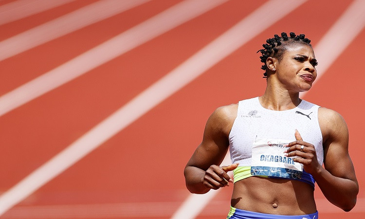Arī Okagbare 100m noskrien 10,63, palielinot intrigu Olimpiskajās spēlēs