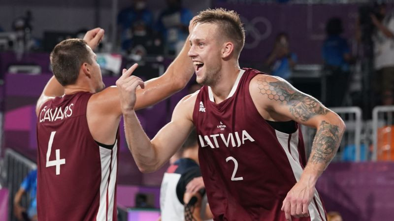 Latvijas 3x3 basketbola izlase Pasaules kausā spēlēs nāves grupā