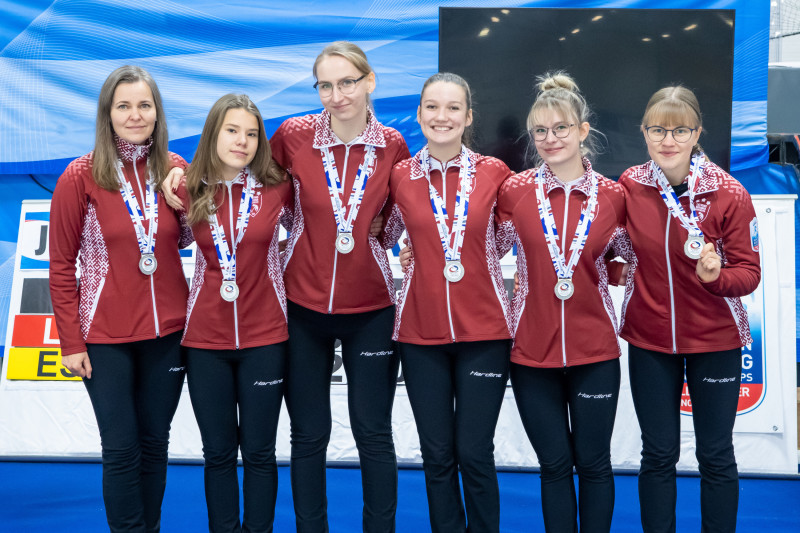 Latvija ar sudraba medaļām un 4.vietu noslēdz dalību Eiropas čempionātā kērlingā B divīzijā