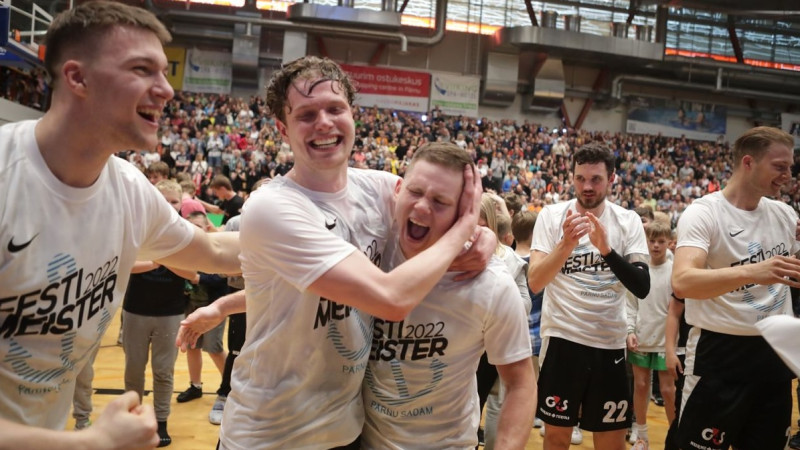 Misters MVP, ''Parnu Sadam'' izcīna pirmo Igaunijas čempiontitulu