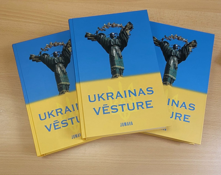 Izdota apjomīga grāmata “Ukrainas vēsture”